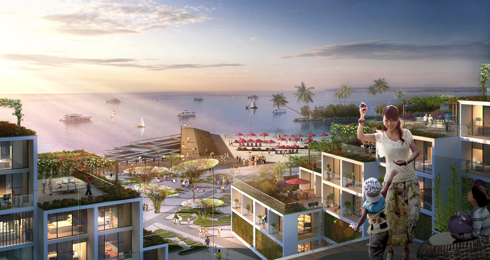 The development would also enjoy high-speed transportation links to Singapore and Kuala Lumpur