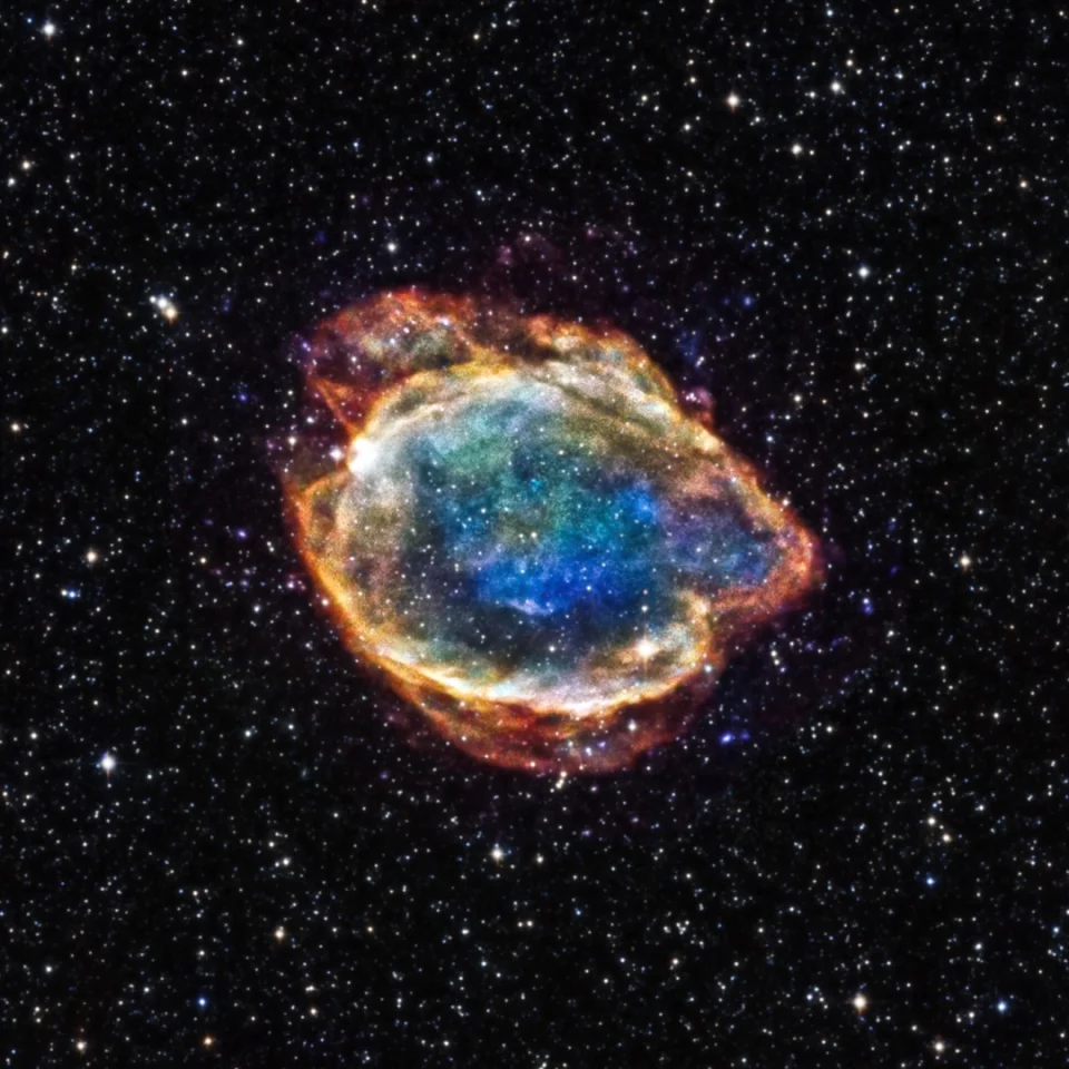 An example of a Type Ia supernova, named G299