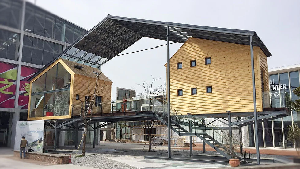 Prototype ZED Pods were recently displayed at the EcoBuild green building event in London