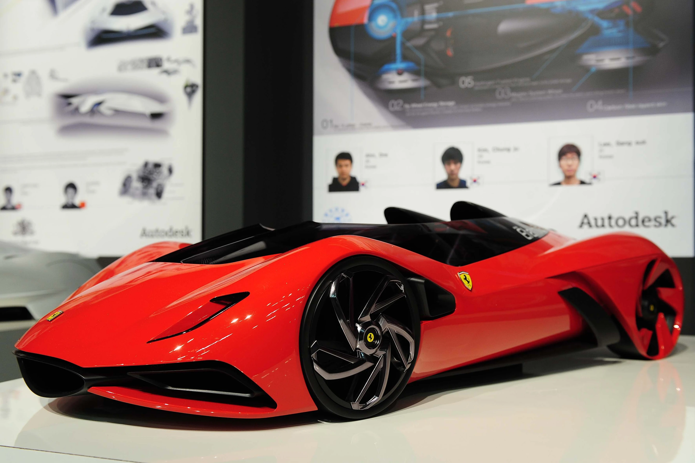 'Eternita,' the winning entry for this year's Ferrari World Design Contest
