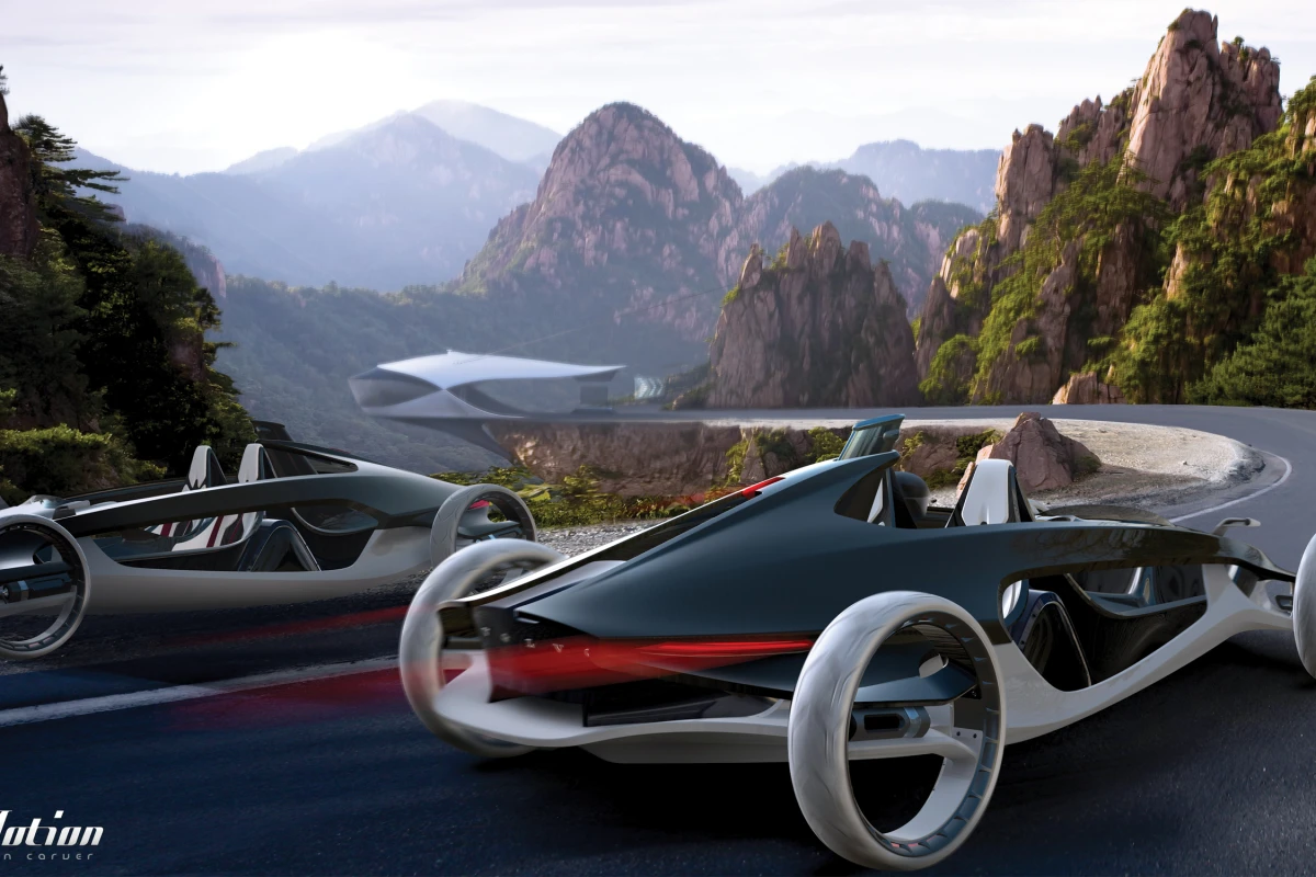 Air time â€“ Volvo Air Motion concept runs on compressed air