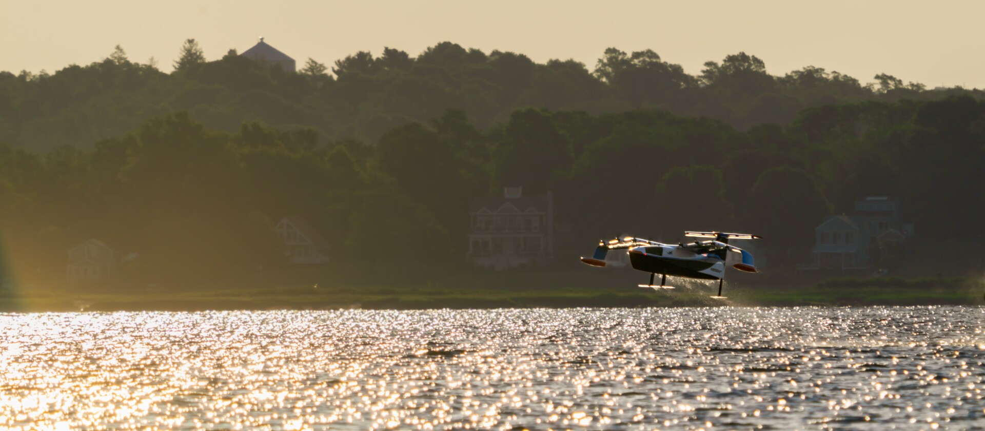 Watch the world's first hydrofoiling ground effect vehicle take off