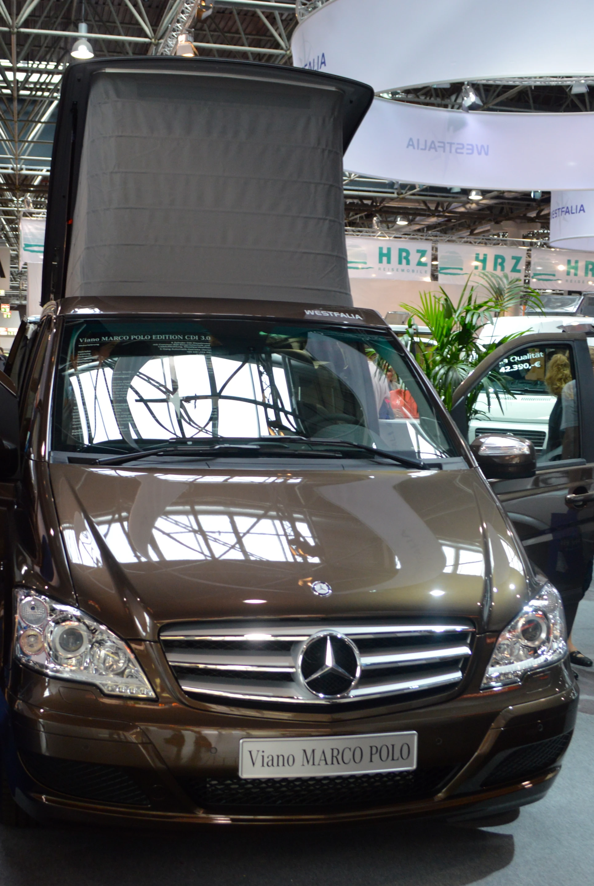 Another Viano Marco Polo on display at Westfalia's booth