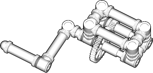 Crossbeams builds can incorporate gears into the frame