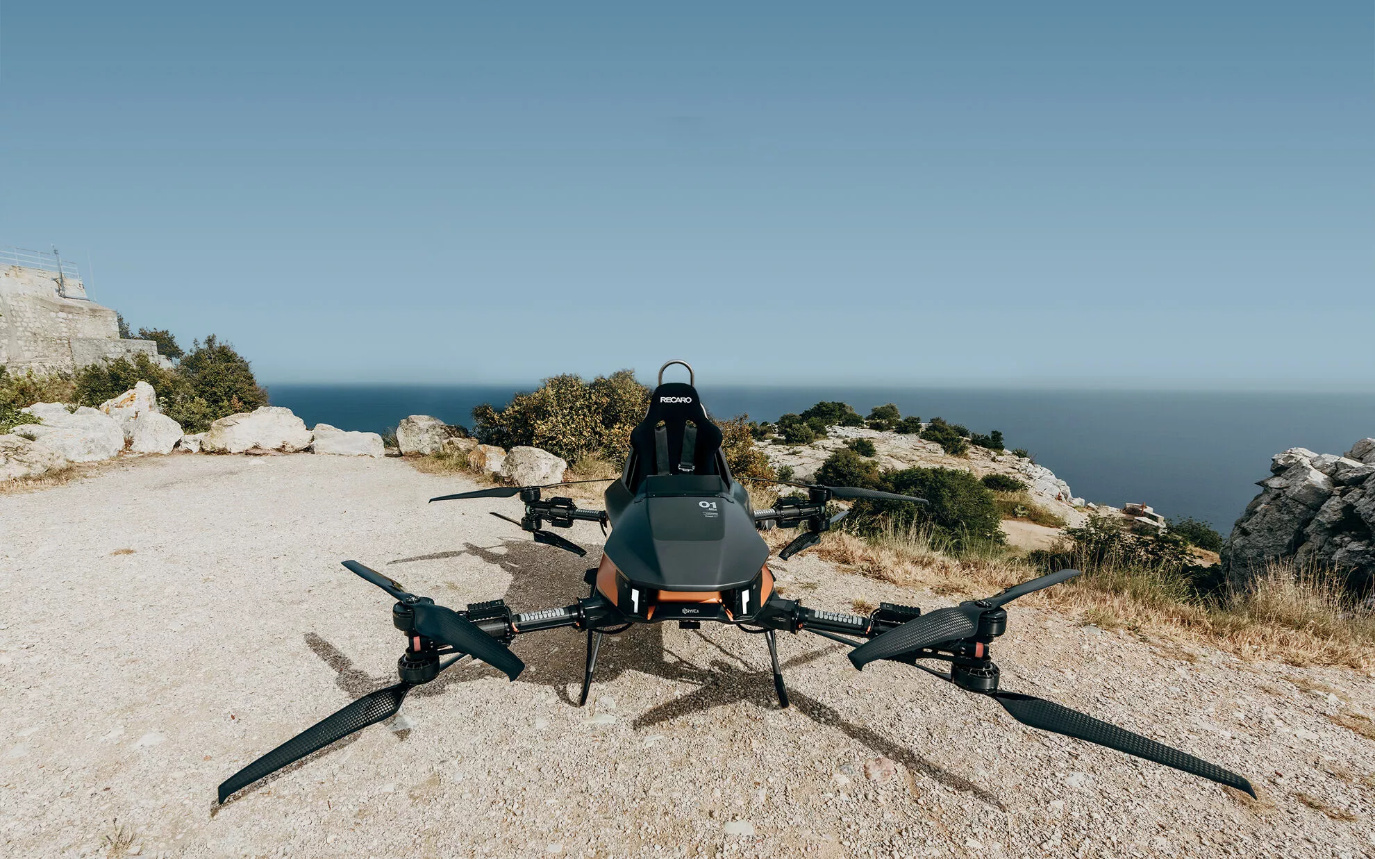 Is a simple manned coaxial octacopter design enough for US$150,000?