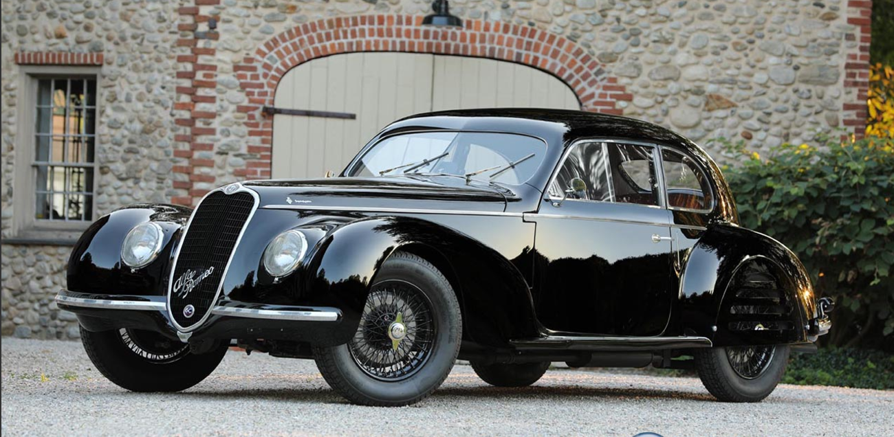 No sale | 1939 Alfa Romeo 6C 2500 Sport BerlinettaEstimate: $1,800,000 to $2,400,000Official Auction Description: Worldwide Auctioneers Lot 26