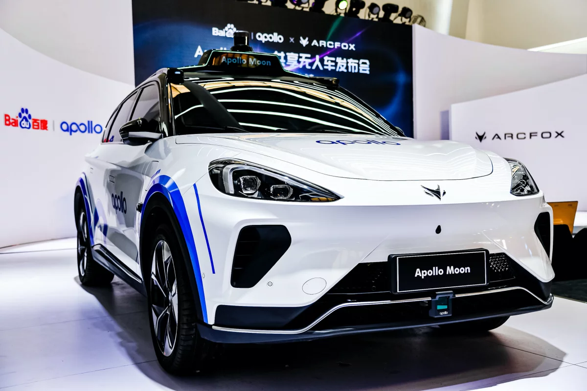 Baidu and BAIC-owned EV maker Arcfox have joined forces to launch the fifth generation of ride-hailing autonomous vehicles, built around an all-electric crossover and named the Apollo Moon