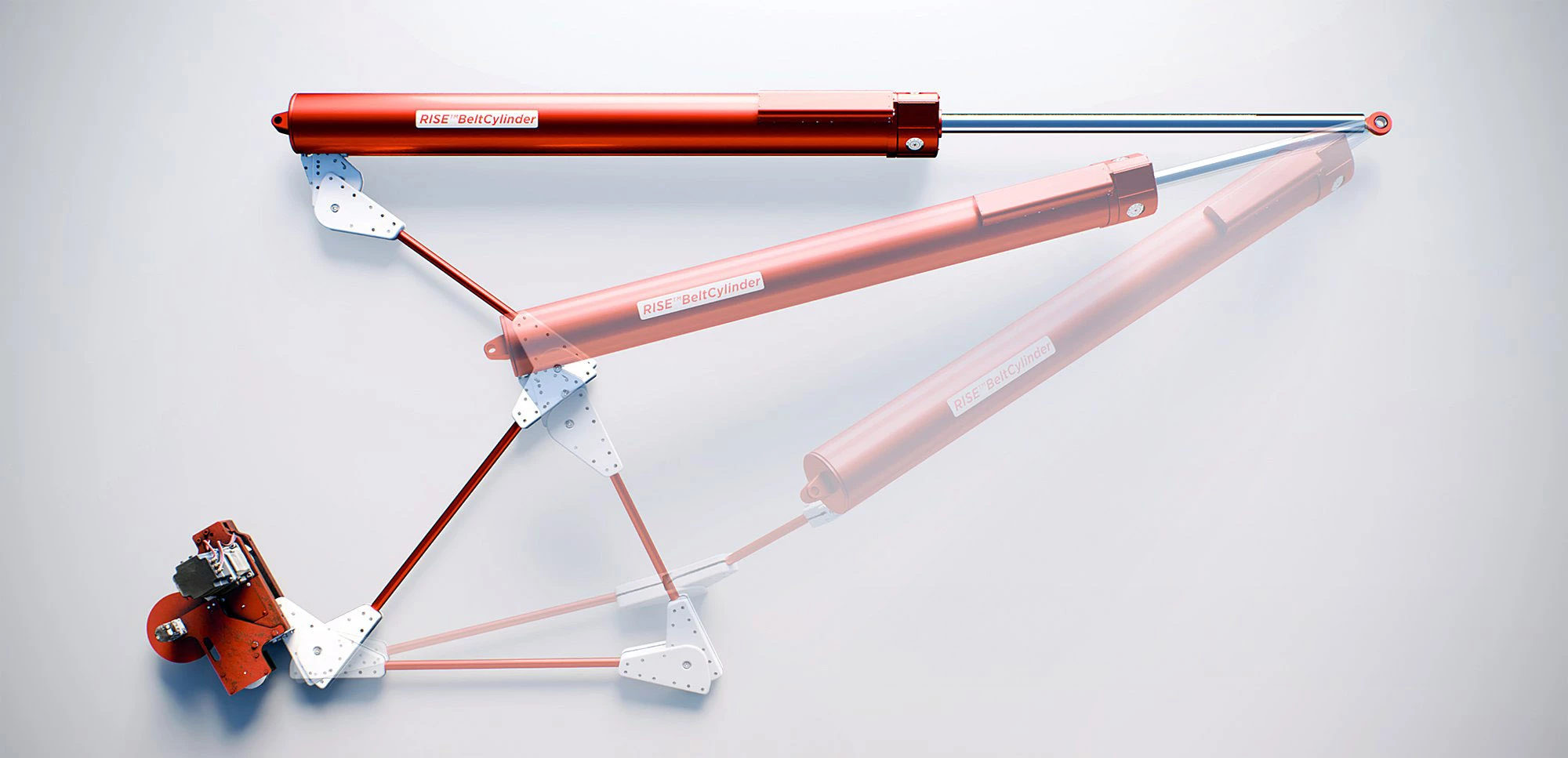 Part of how the Beltdraulic system works with the belt redirectors and Beltcycliner