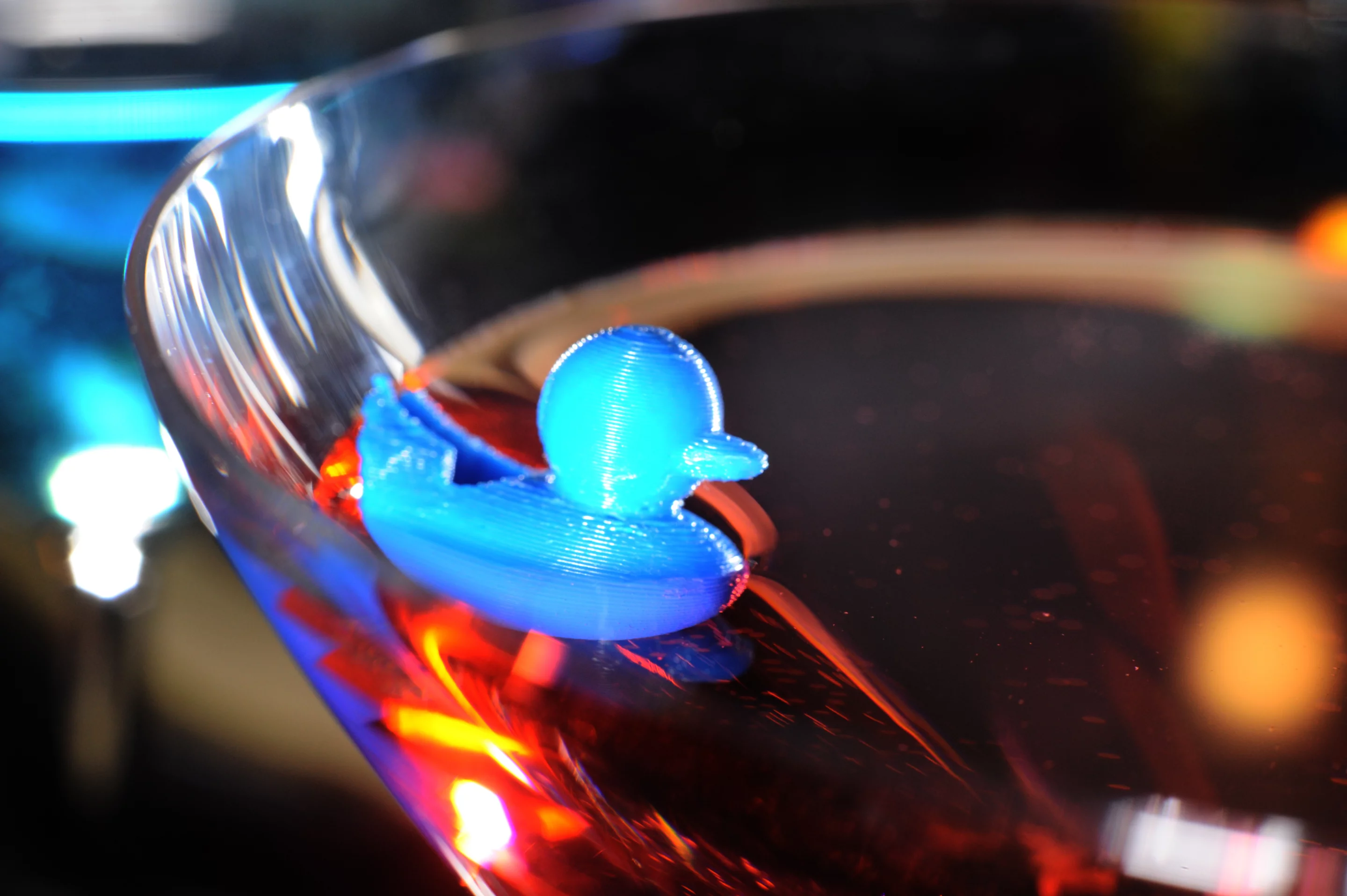 Whimsical cocktail toy inspired by nature (Photo: Michelle Nicole Photography)