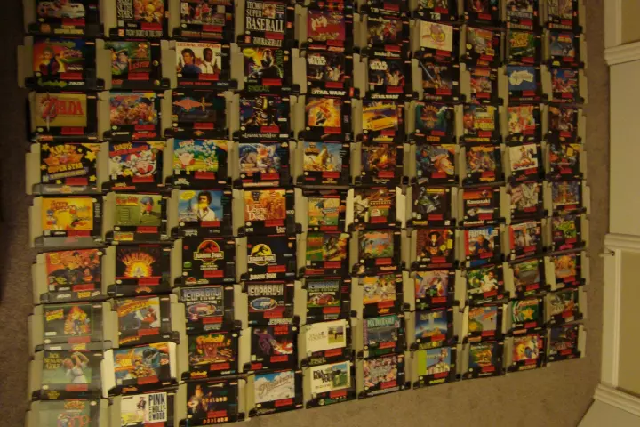 Collecting boxes is often harder than finding the games