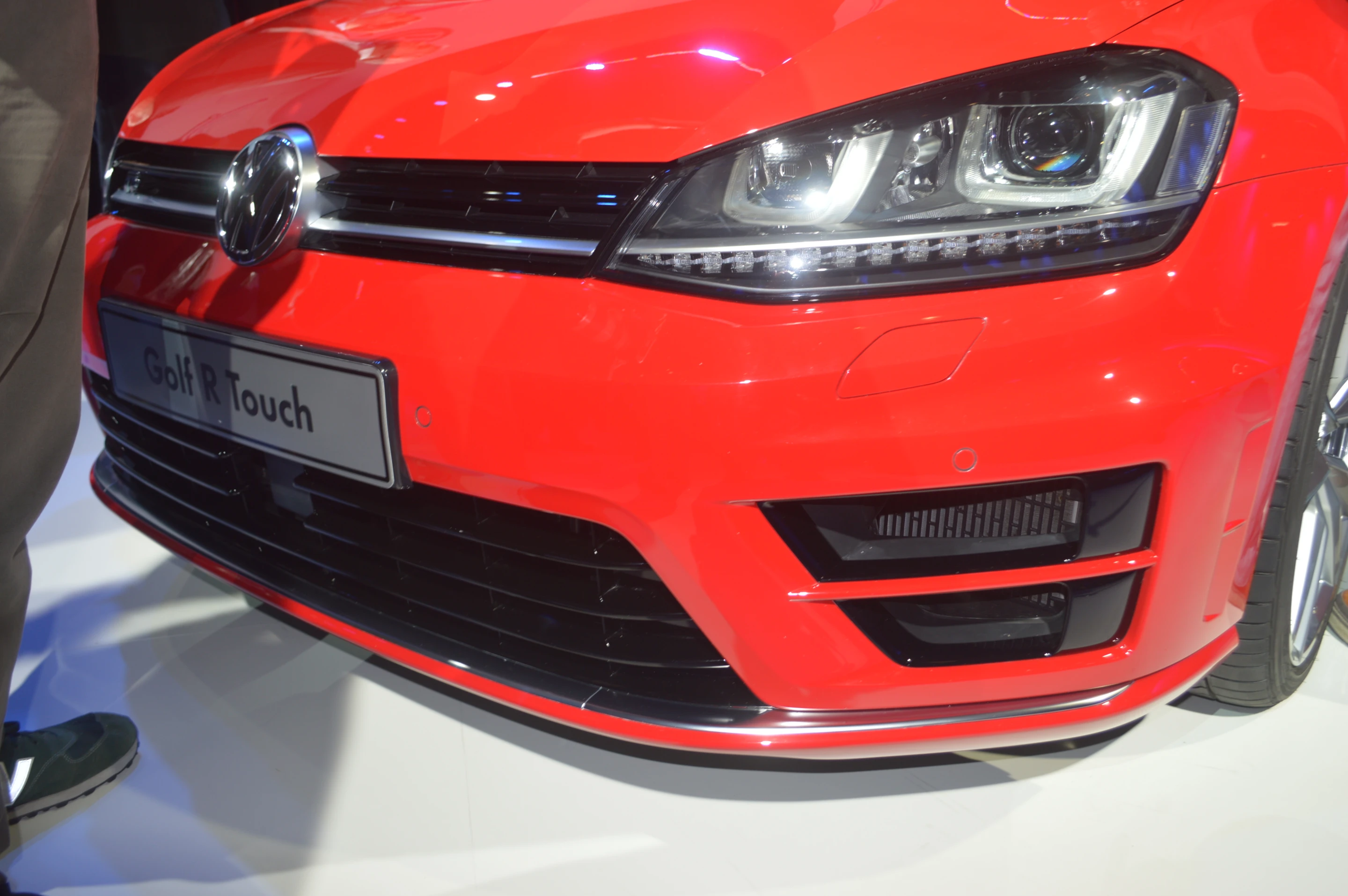 The VW Golf R Touch concept at CES 2015 (Photo: CC Weiss/Gizmag)
