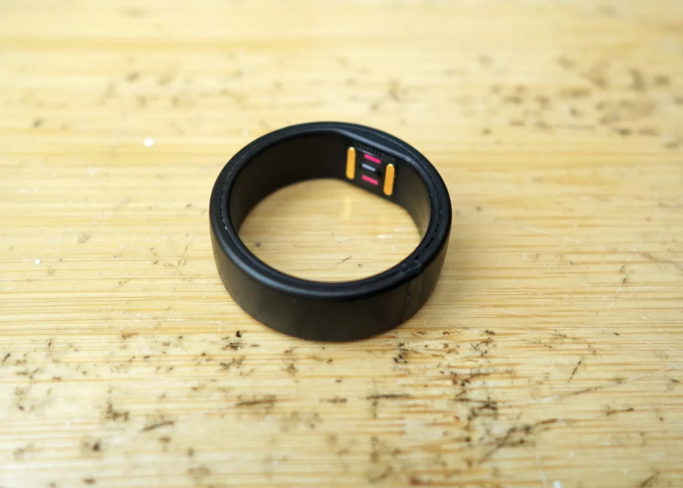 The Motiv Ring is slightly bulkier than your average piece of jewelry, but not by much