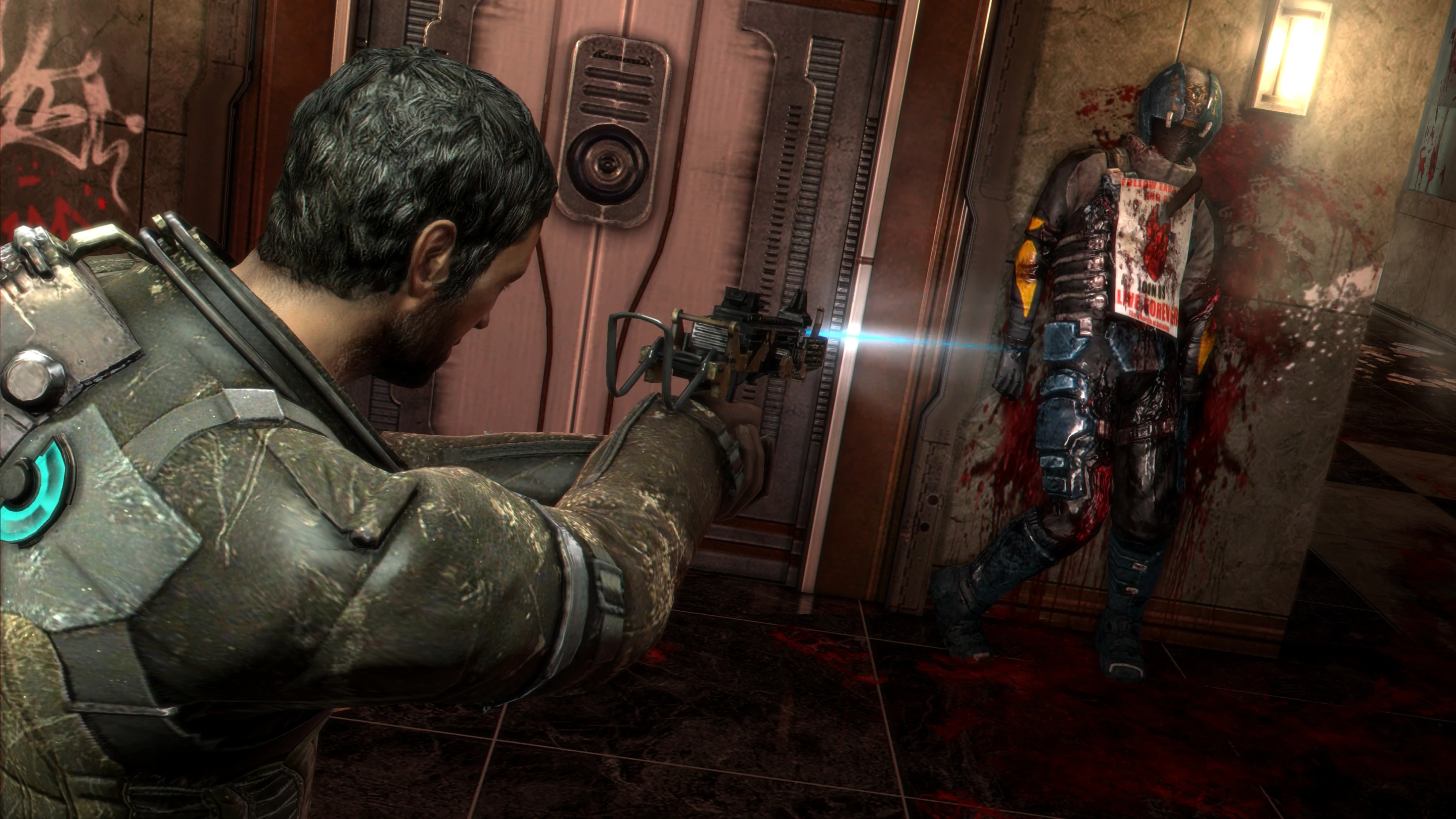 Gory is an understatement when looking at Dead Space