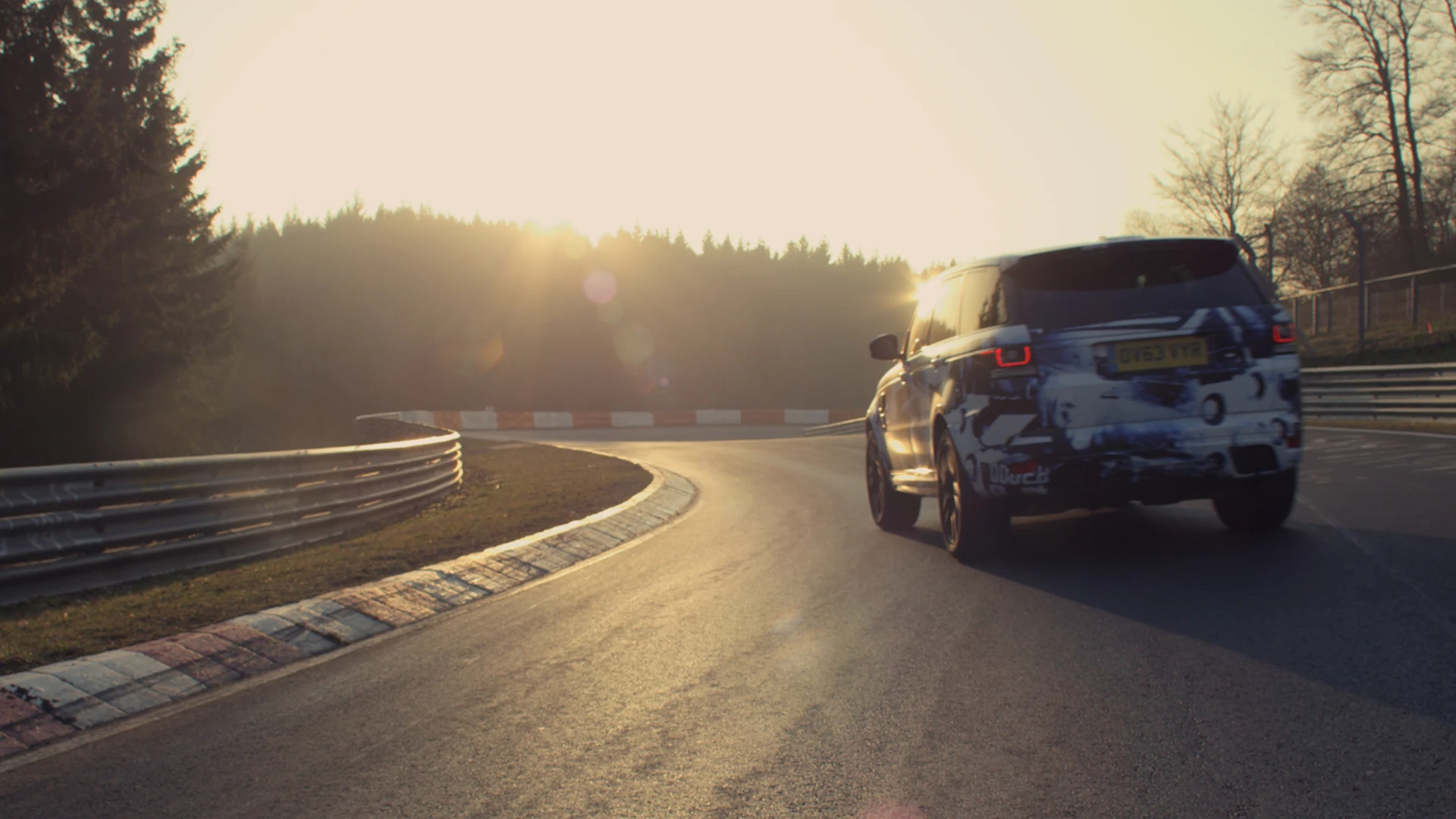 A Range Rover Sport SVR is claimed to have set a new record for a production SUV on the Nordschleife circuit at the Nürburgring
