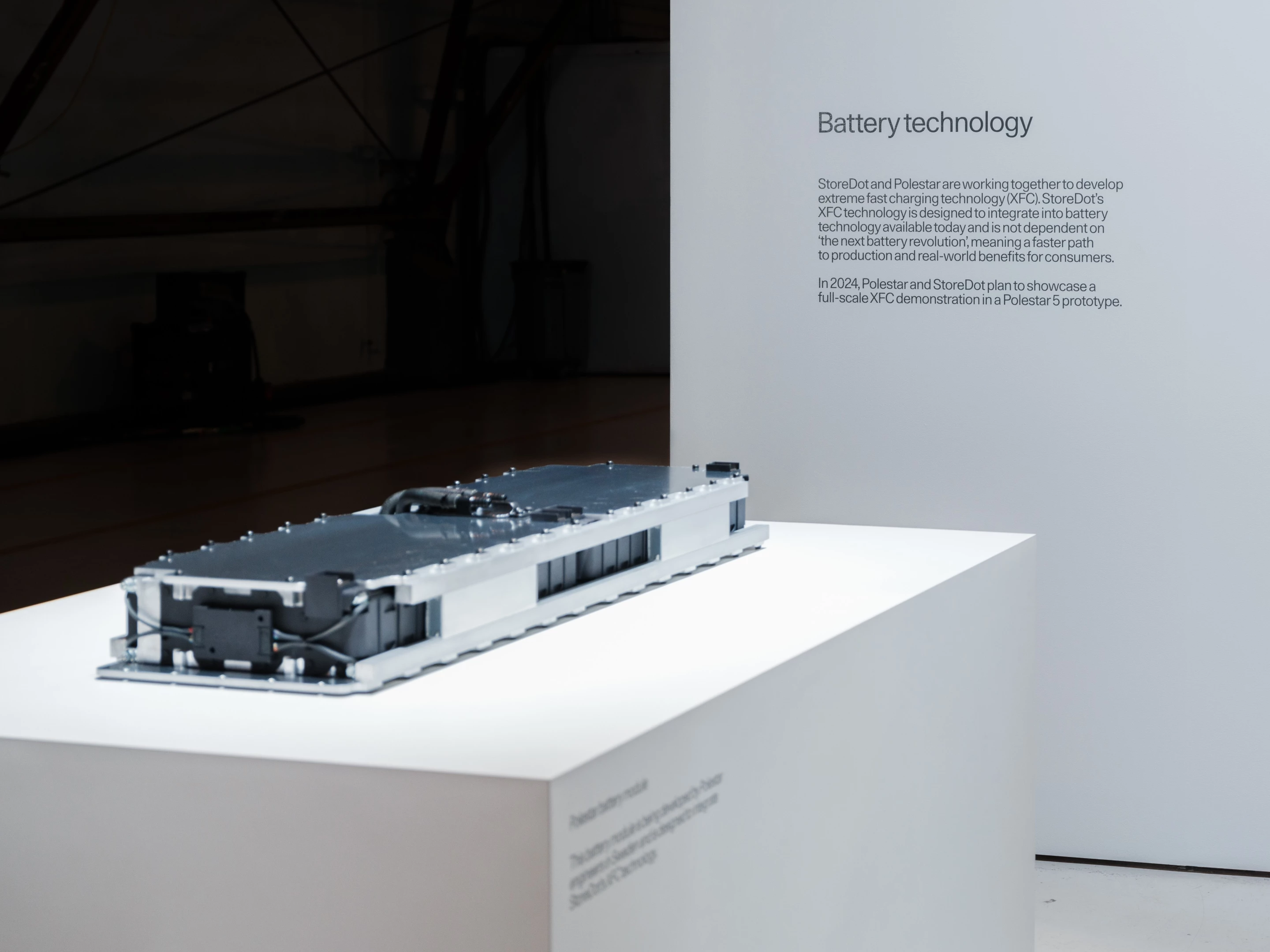 Polestar prototype XFC battery