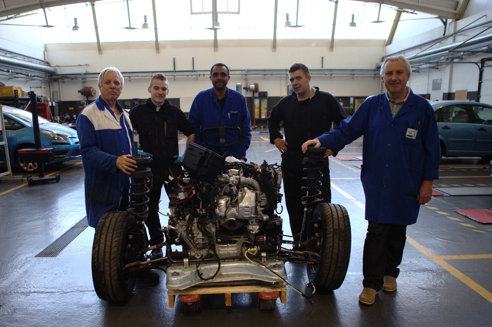 The Renault Trafic EV was created in partnership with Renault, Paris City Council, BPI France, the Alès École des Mines Engineering School, and the Bobigny Business Campus