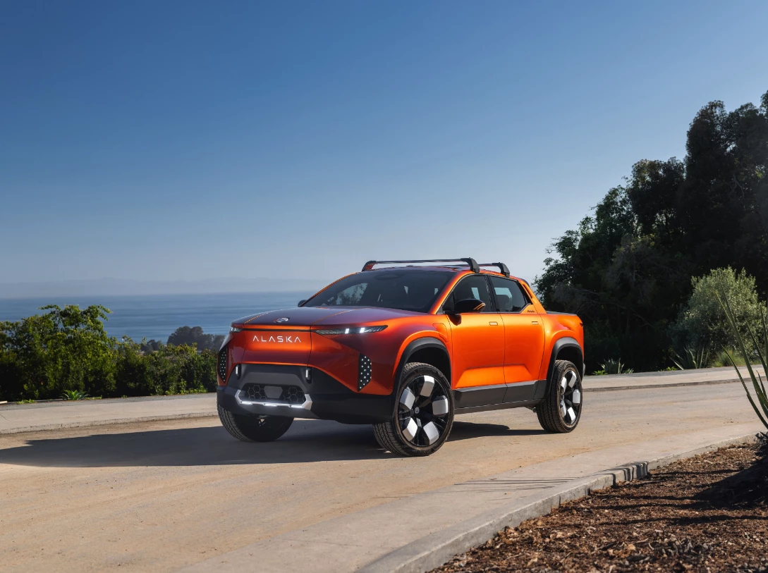 Fisker Alaska all-electric pickup truck