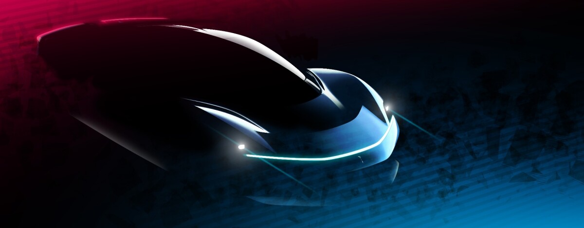 Design sketch Automobili Pininfarina PF0