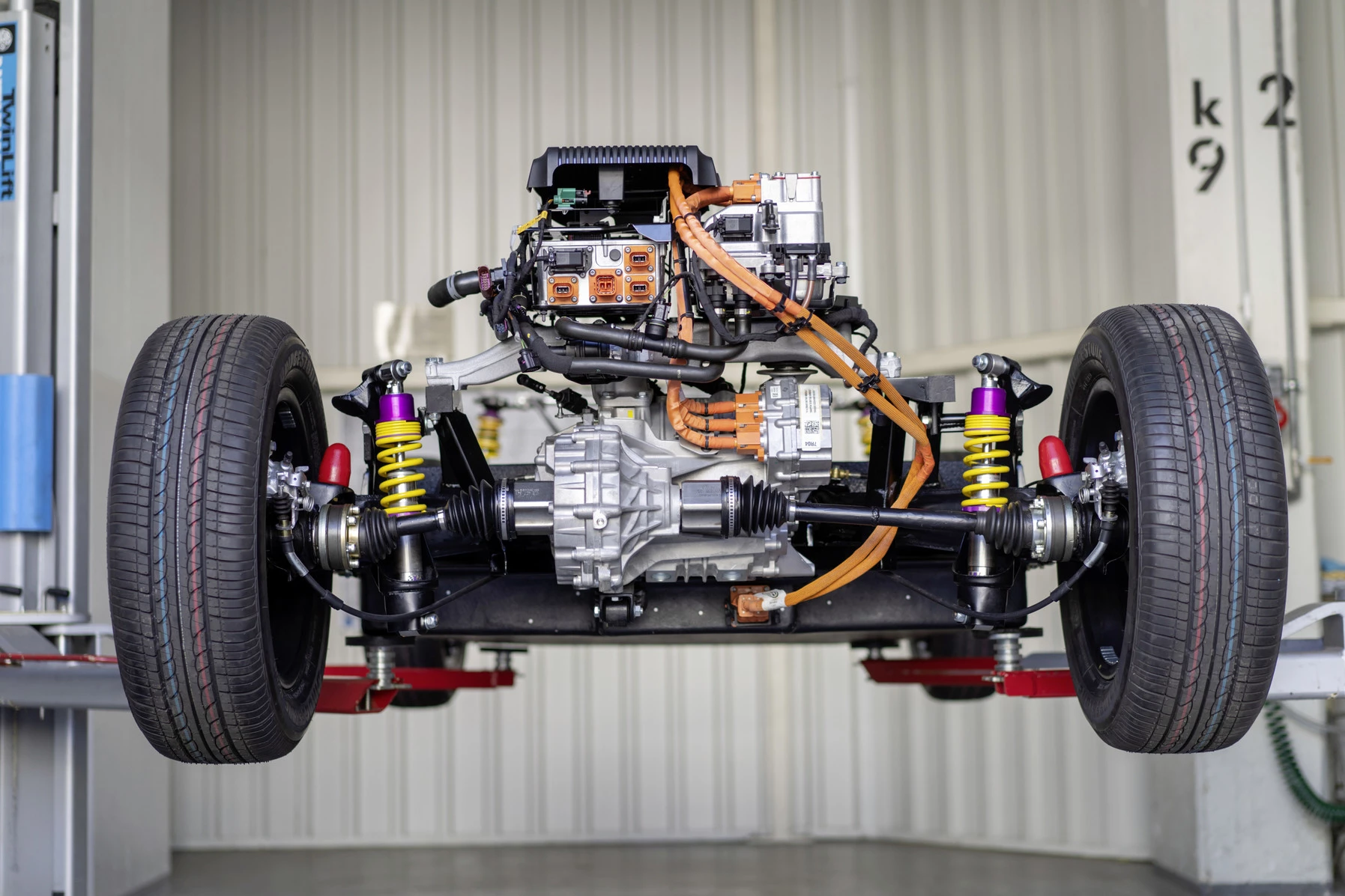 Using components from the new VW e-up electric car, the e-Beetle has a modular powertrain that can be used in most classic Volkswagens of the era