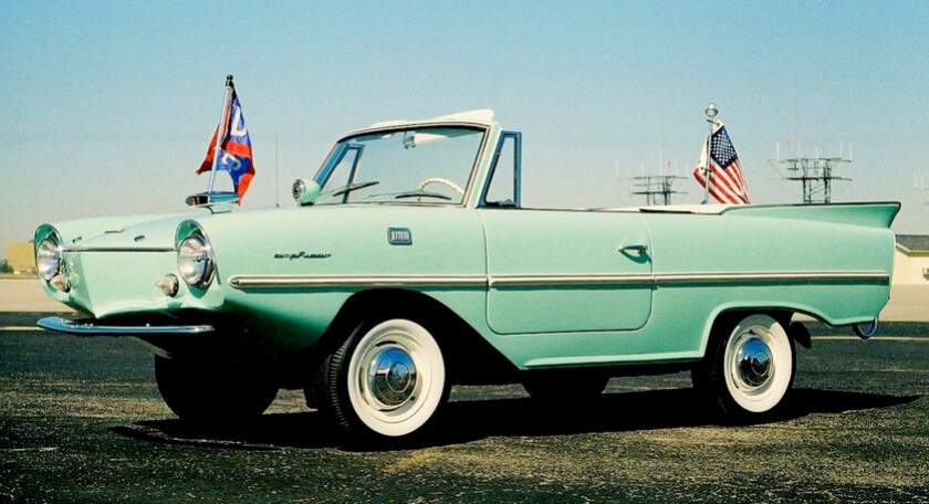 Only one Amphicar has ever sold at auction for more than $100,000 and that was the car of country music superstar Alan Jackson (the Fjord Green car above), a provenance we believe influenced the stellar price at auction, which can be seen here on video.