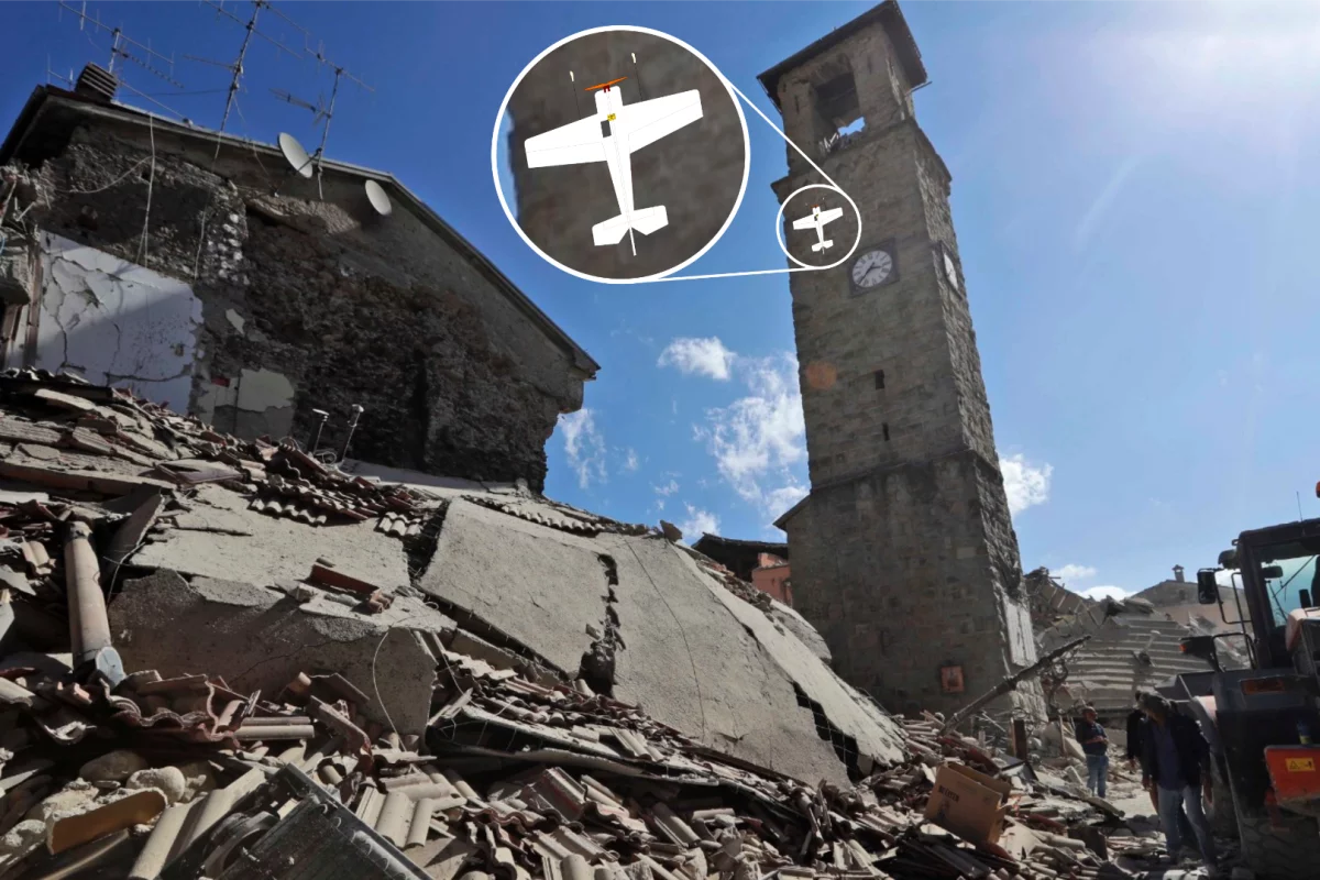 The researchers say their S-MAD drone could be deployed in disaster zones