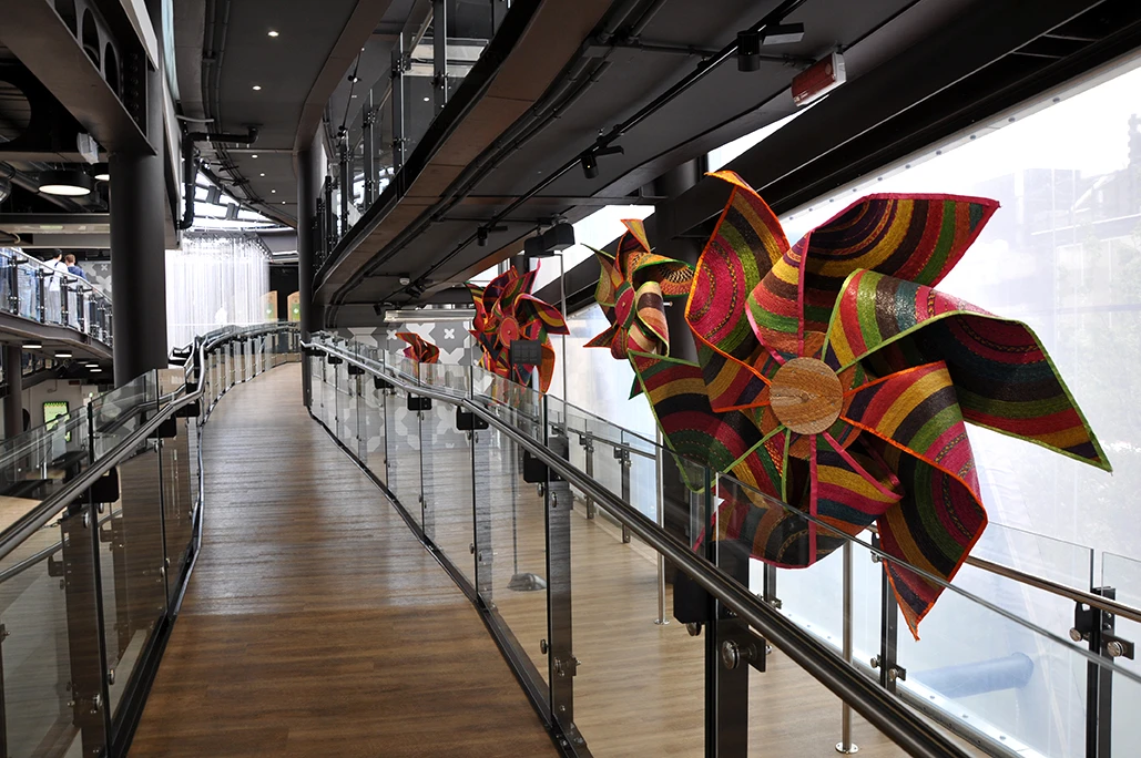 Inside the Mexico Pavilion