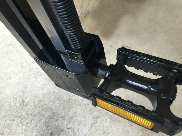 The pedal block on the LFN