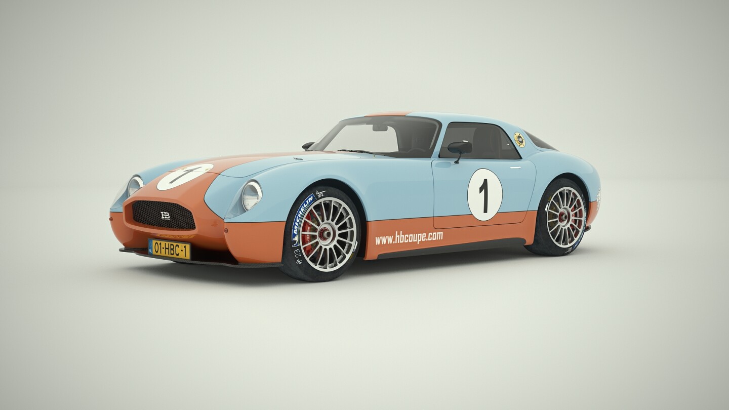 Huet Brothers is still finalizing the specs on the Coupé RACE