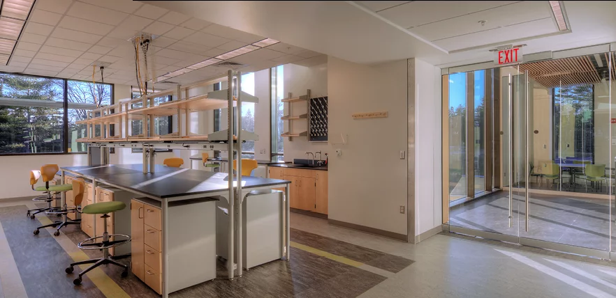 The new research campus provides a place for scientists to work on understanding the key processes that drive evolution and change in the world's oceans (Photo: Perkins+Will)