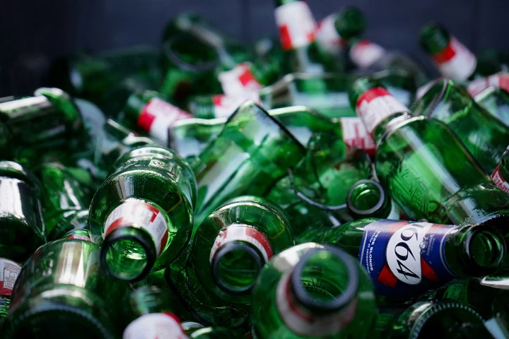 Packing discarded glass into construction blocks could be a great way to recycle this versatile material