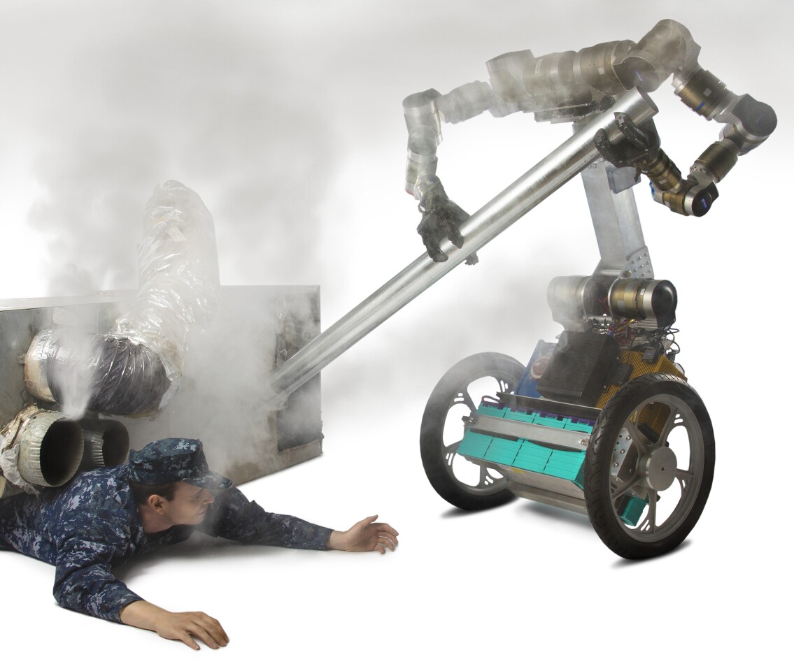 How the Macgyver robot will use found objects