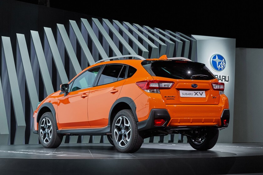 The new XV on show in Geneva