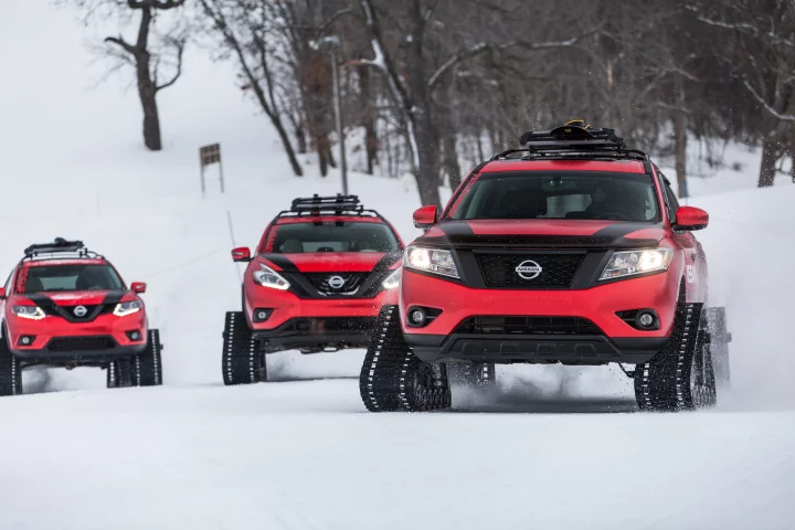 Nissan reveals a trio of Winter Warriors in time for the Chicago Auto Show