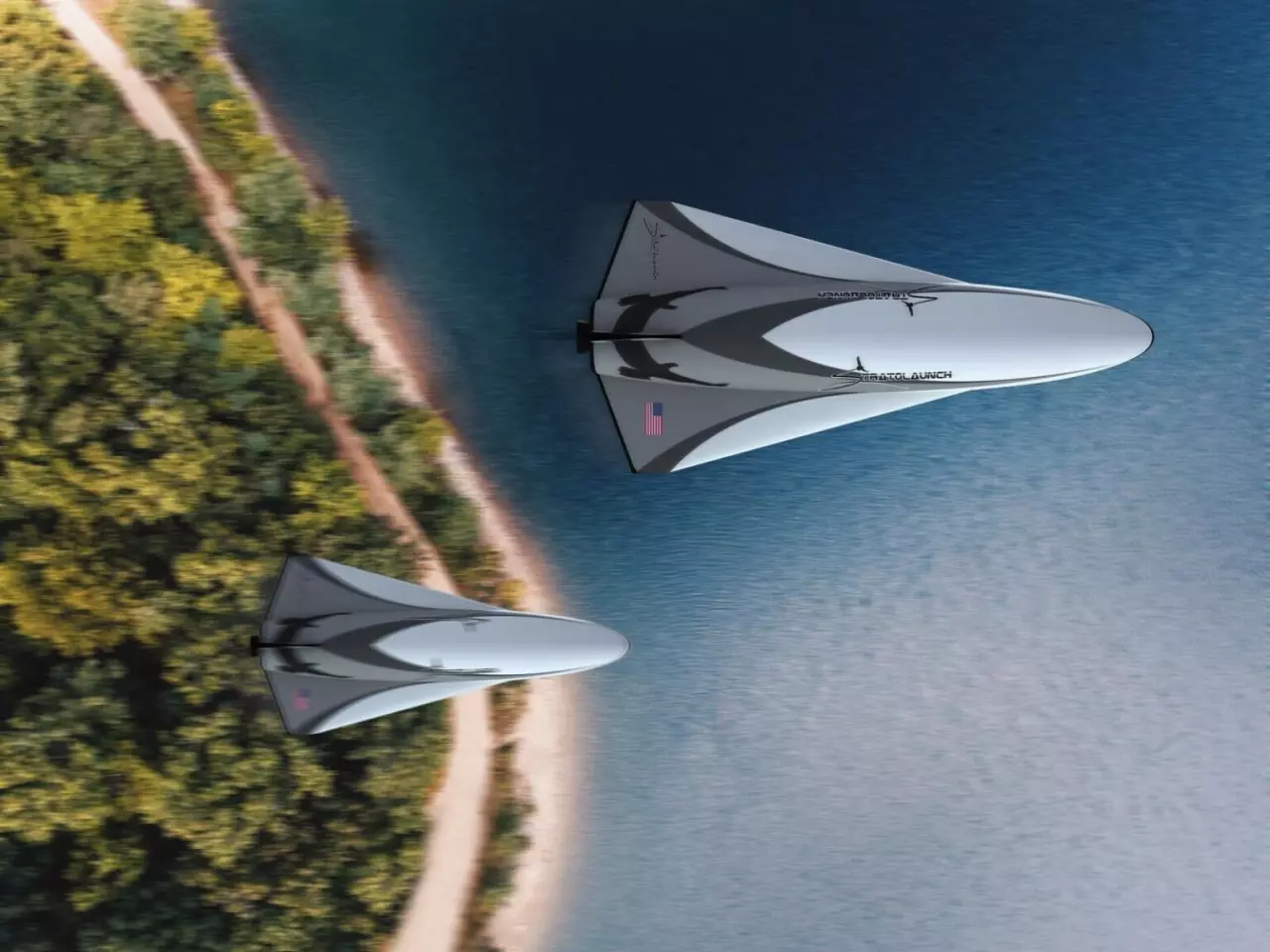 The Talon-A measures 28 ft long (8.5 m) with a wingspan of 11.3 ft (3.4 m)