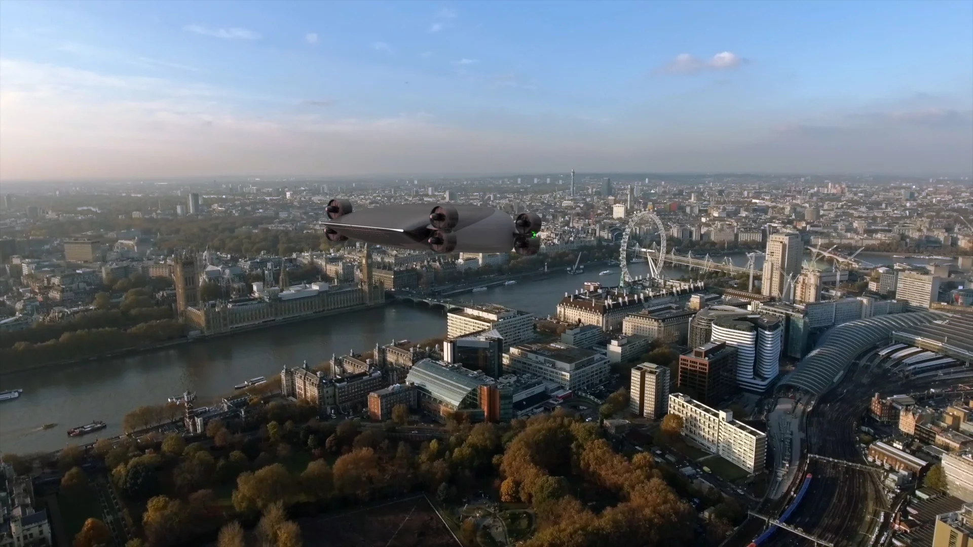 The lifting body will be able to support itself in the air at speeds over about 100mph. Kelekona says its "sweet spot" will be closer to double that speed