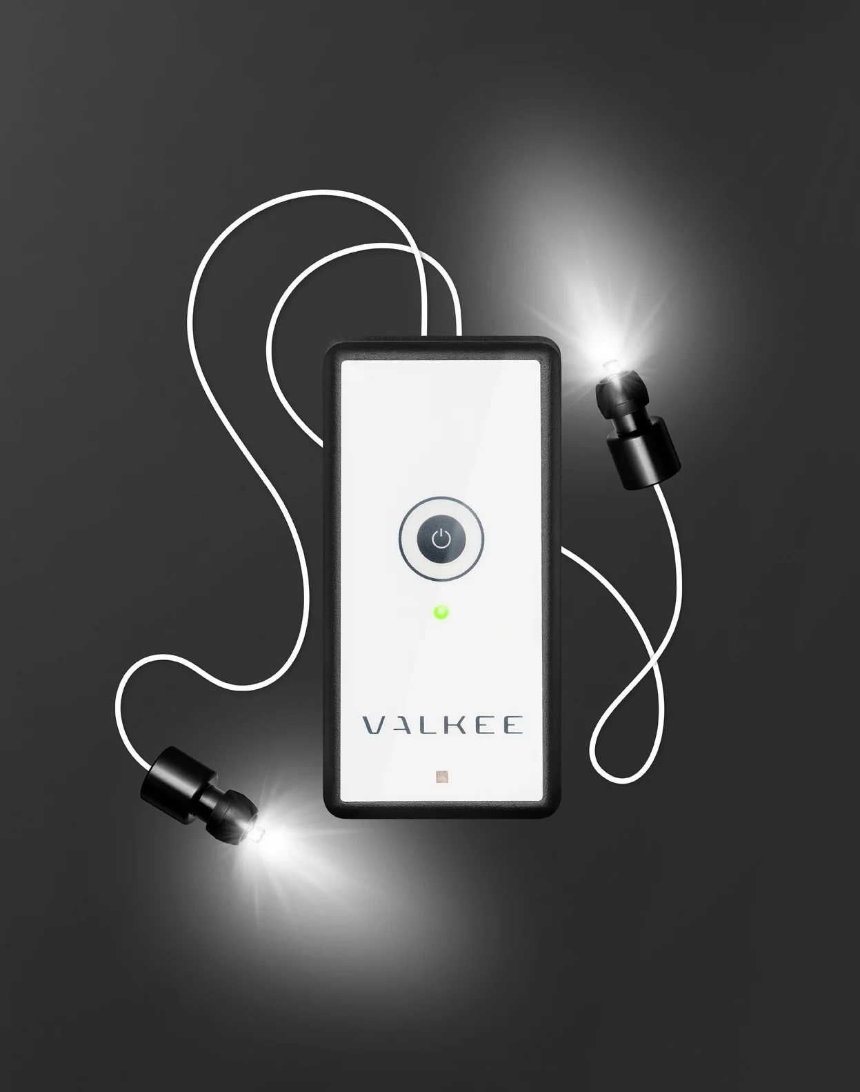 The Valkee is a device that its makers claim can treat seasonal affective disorder, by shining light into the user's brain through their ear canals