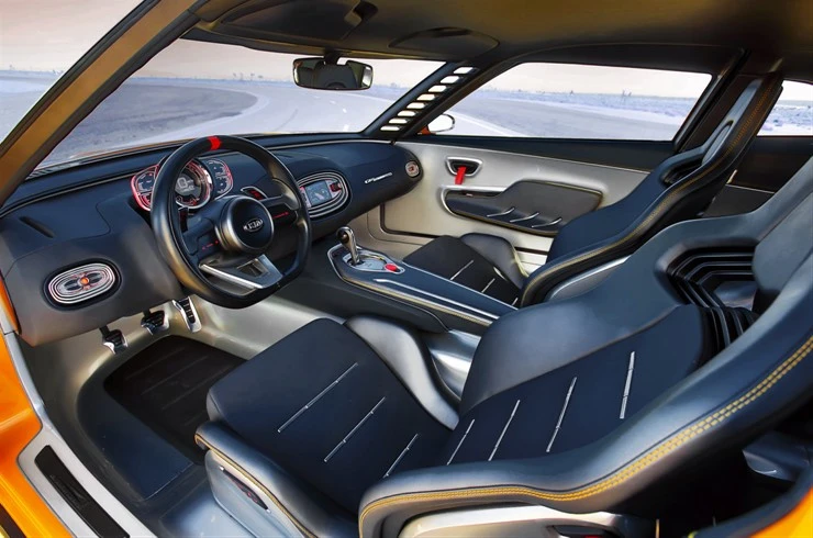 The GT4 Stinger interior