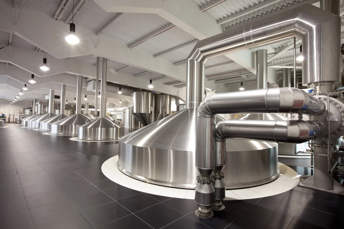 Brewhouse No. 4 is said to be the first major brewery in the world to receive LEED Platinum certification