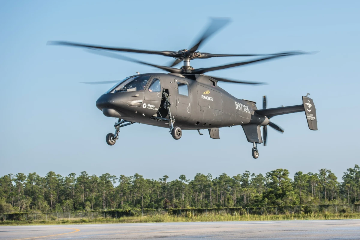 The Sikorsky S-97 Raider co-axial helicopter