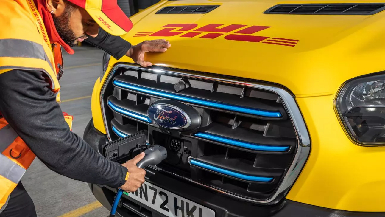 An agreement between DHL Group and Ford will see the two team up on charging solutions for electric cargo vans