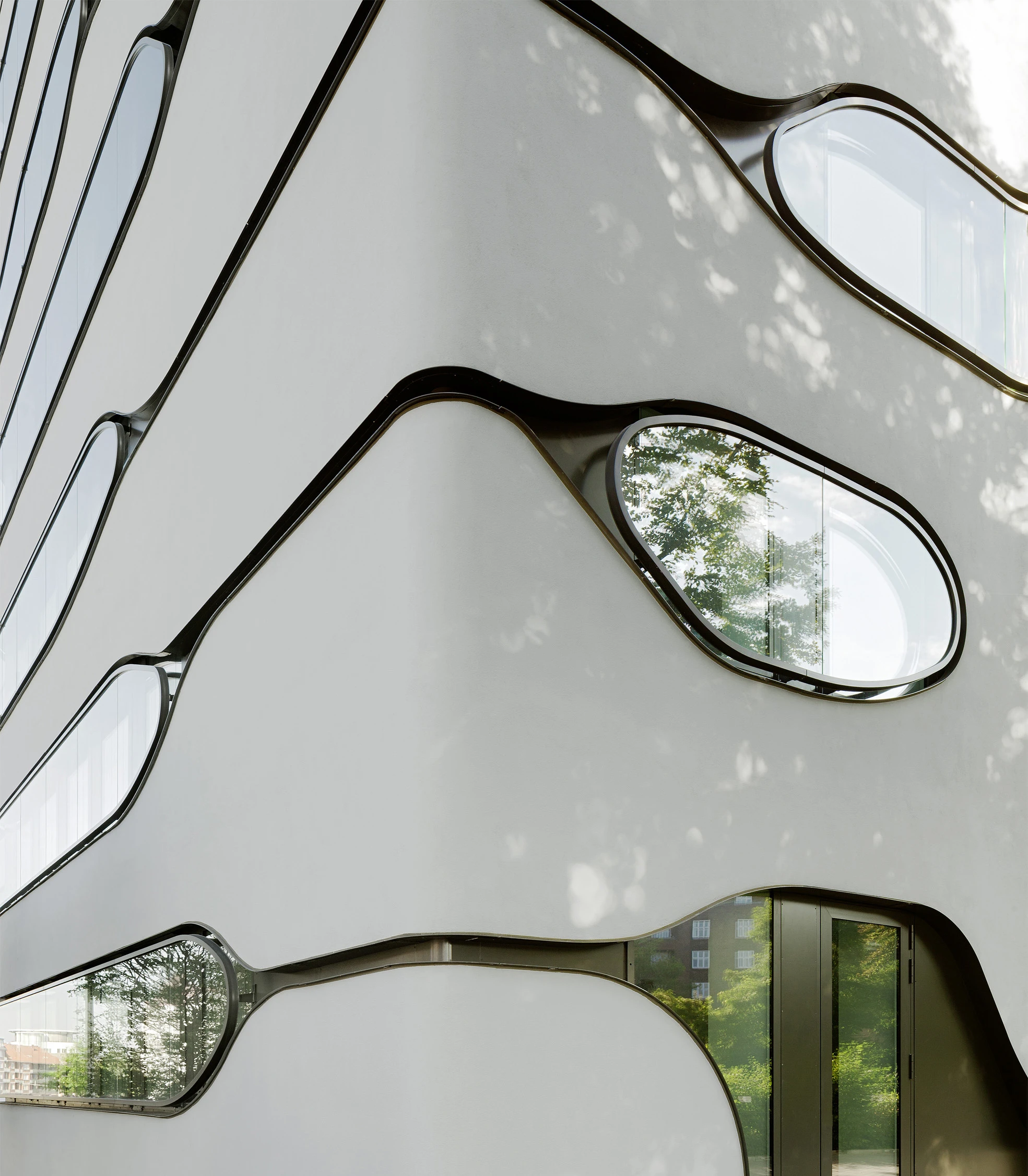 Detail of the new facade (Photo: Jan Bitter)