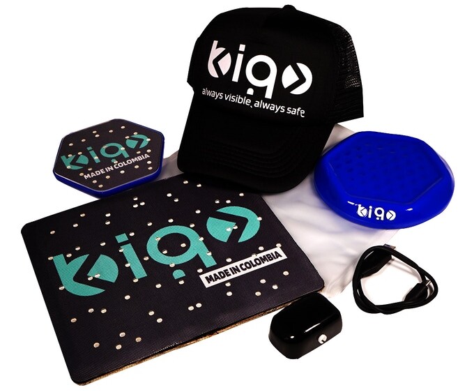 The complete Bigo/miniBigo system (the wireless charger is an optional extra)