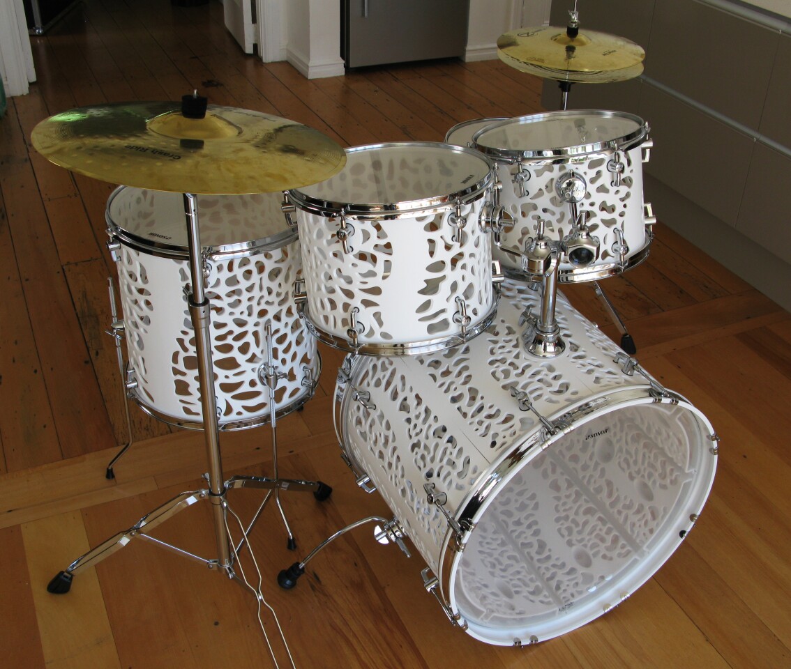 The 5-piece Atom Drum Kit from ODD Guitars