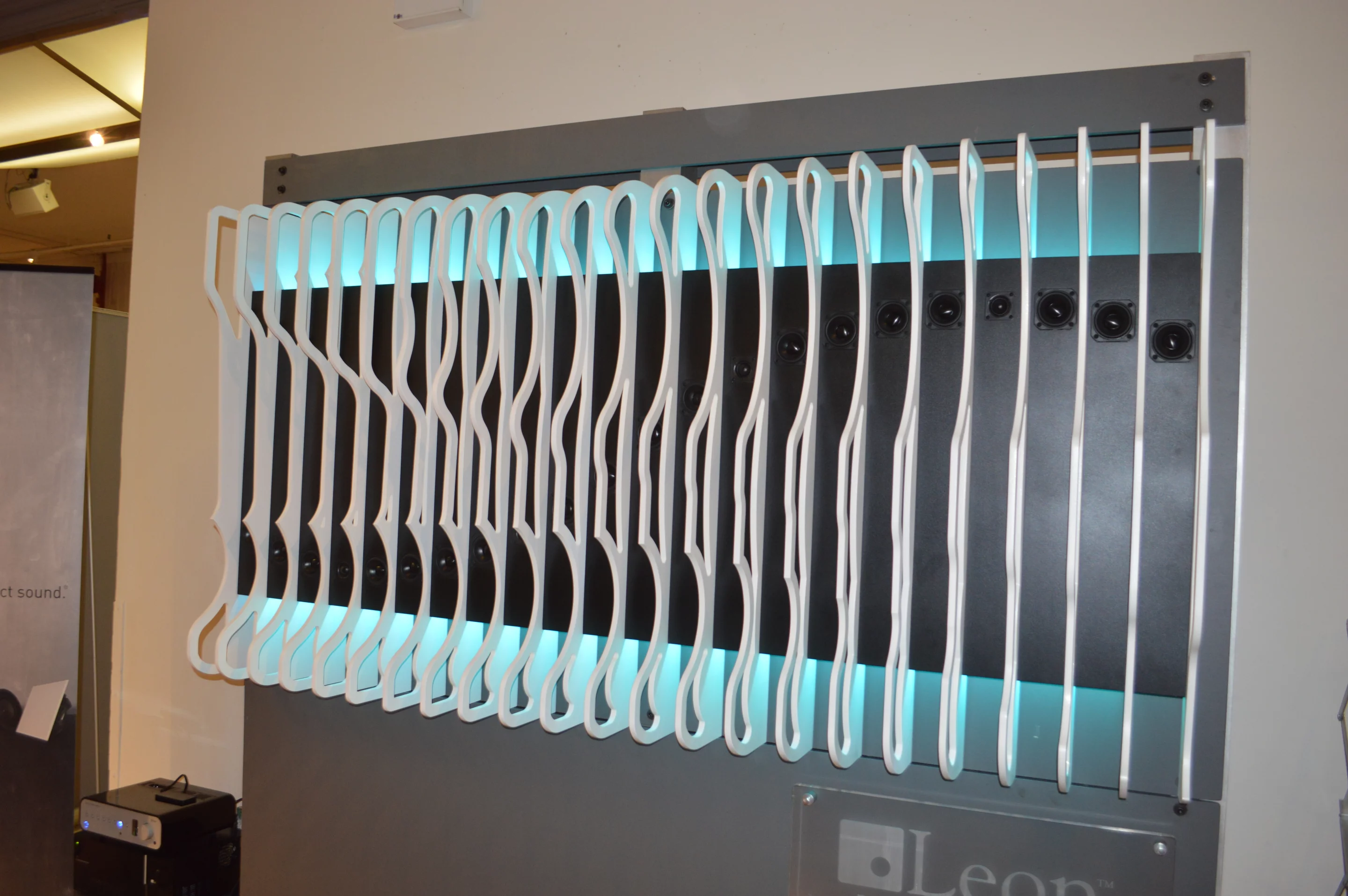 Leon's sound sculpture at CE Week 2013