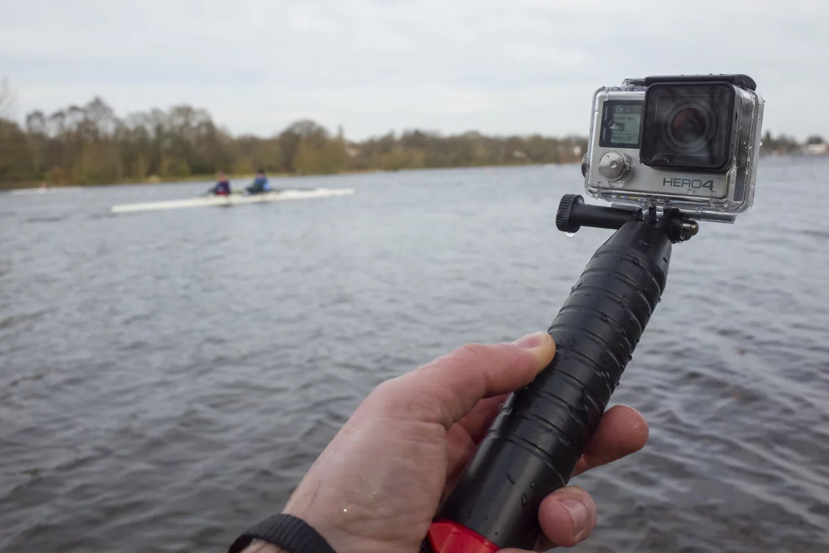 The Joby Action Grip is a floating handle for your actioncam (Photo: Simon Crisp/Gizmag.com)
