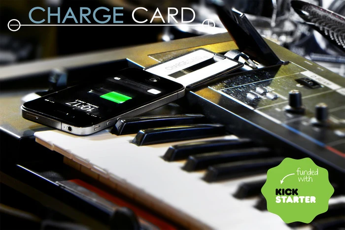 The ChargeCard with anything with a USB port