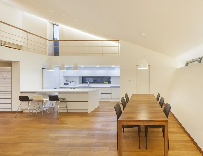 View from the ground floor interior (Photo: Kyungsub Shin)