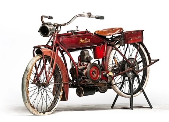 This 1917 Indian Model O (Lot S116) is estimated to fetch between $60,000 and $75,000