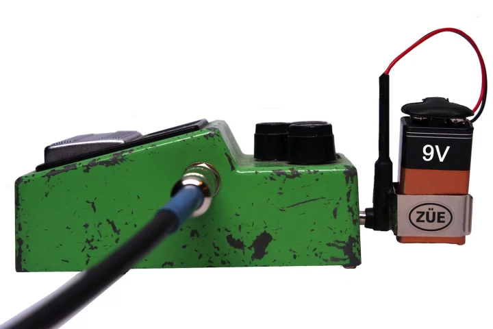 The 9 V Backpack is said to offer musicians quick and easy battery power for stomps