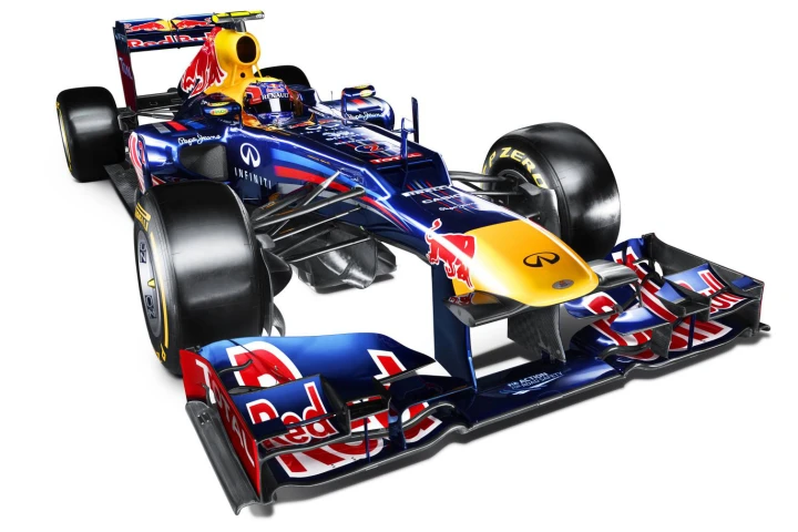 Red Bull Racing's Renault-powered RB8